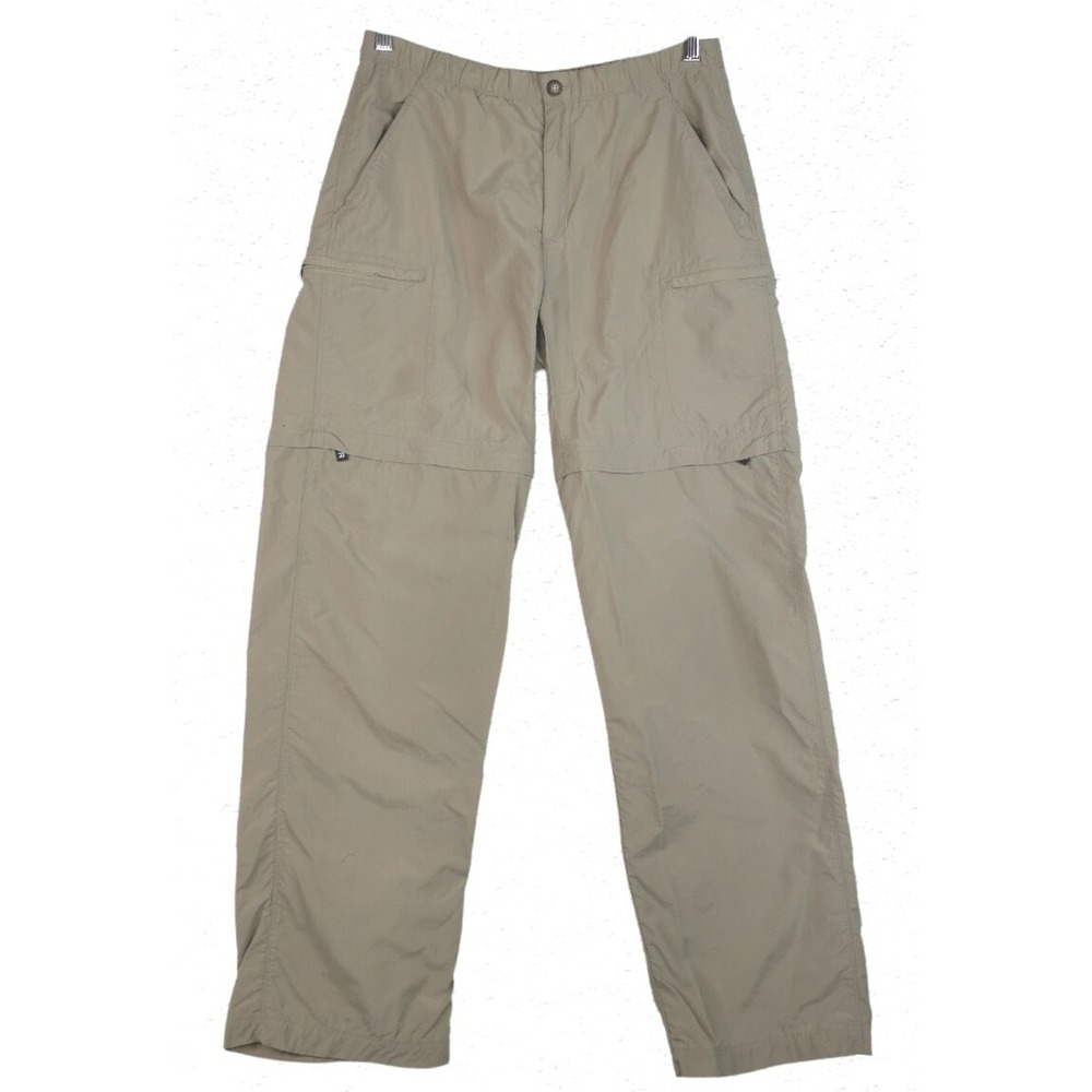 The North Face Lightweight Khaki Convertible Women Pants M Size 8 30x32